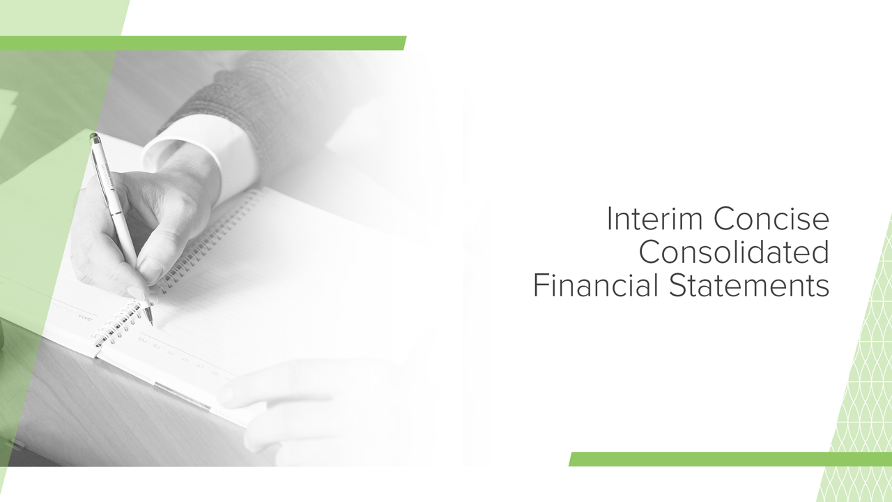 Interim Concise Consolidated Financial Statements for the period ended 31 March 2024